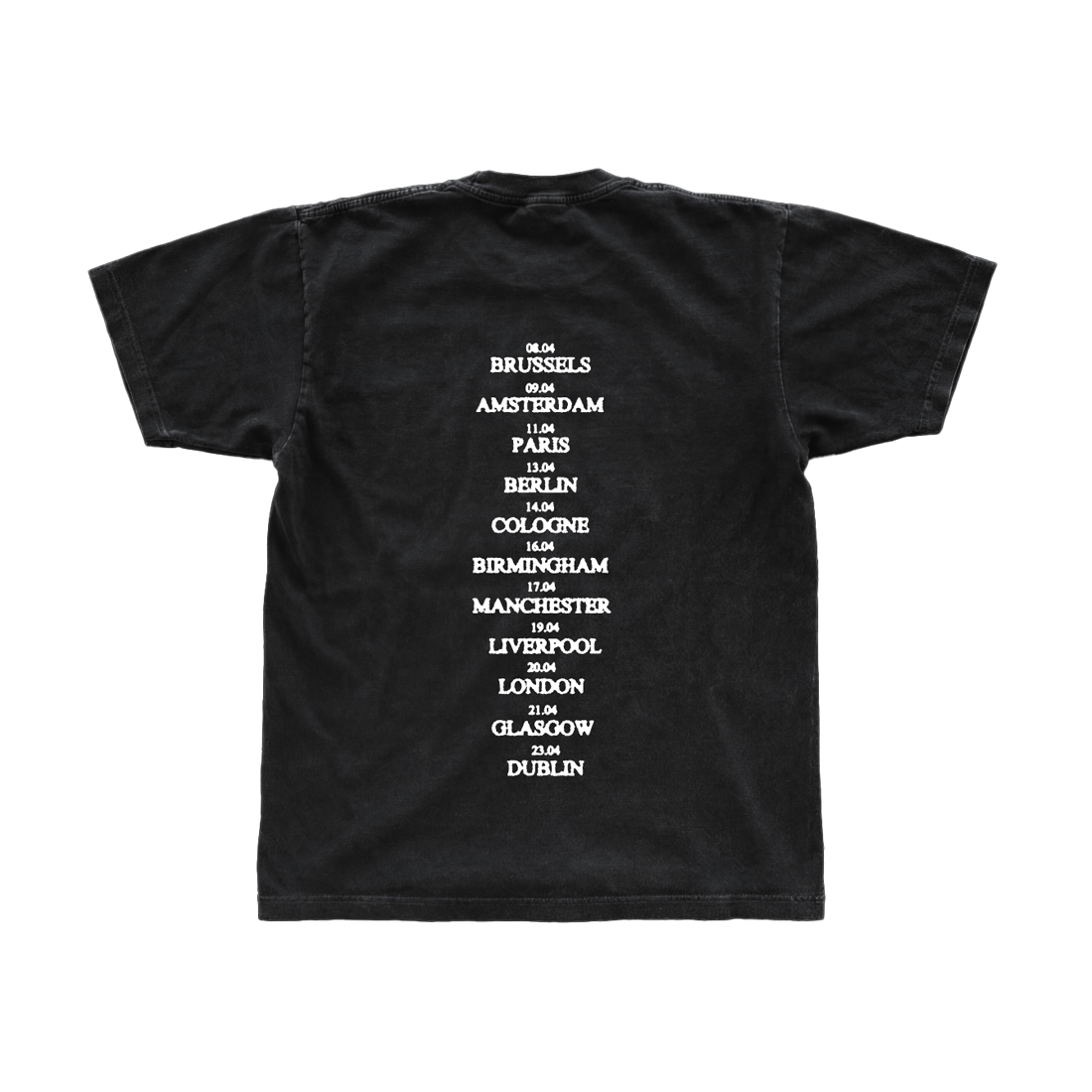 Sekou - Sekou UK & Europe Tour T-Shirt